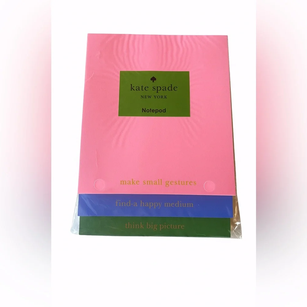 Kate Spade Stationery Bundle | Gel‎ Pens + 2 Notepads | New
